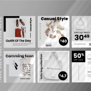 #LOGO设计# 100多款正方形图文排版参考